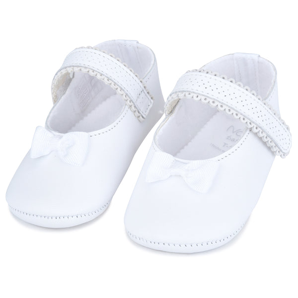 newborn white dress shoes Mary Jane for Girls kurti Jovani 3917 Black Silver first birthday Style:Queen Bella
