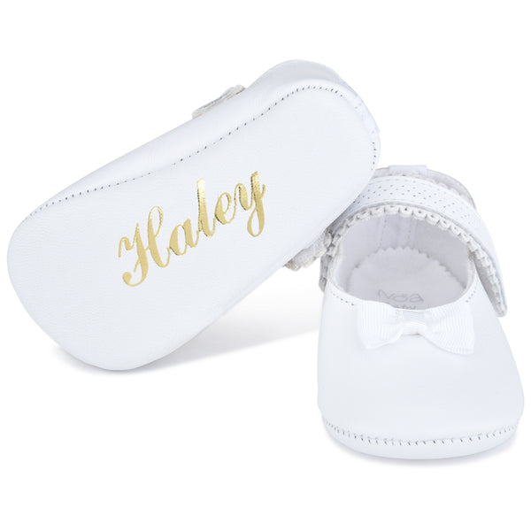 Mary Jane Shoes for Newborn Girls - Personalized Baby Gifts - Babyshoe.com