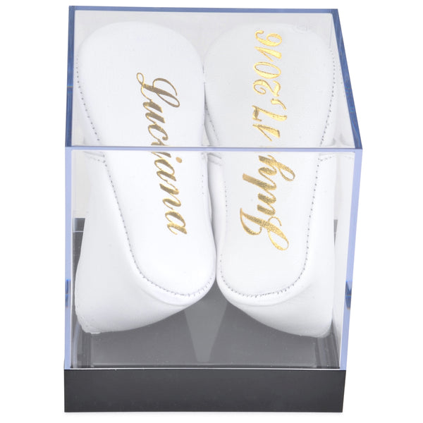 Baby keepsakes box for your personalized baby shoes - Babyshoe.com