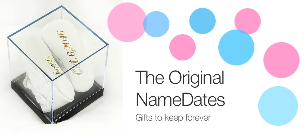 NameDate Baby Shoes