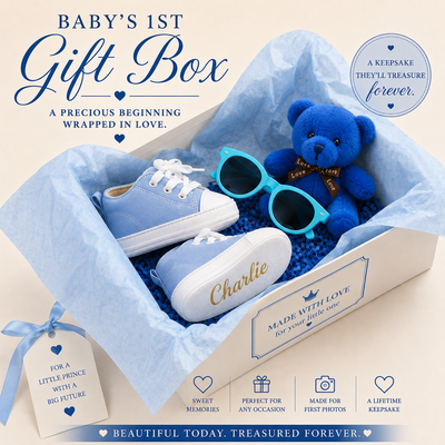 Babys 1st Gift Box    💙 BLUE