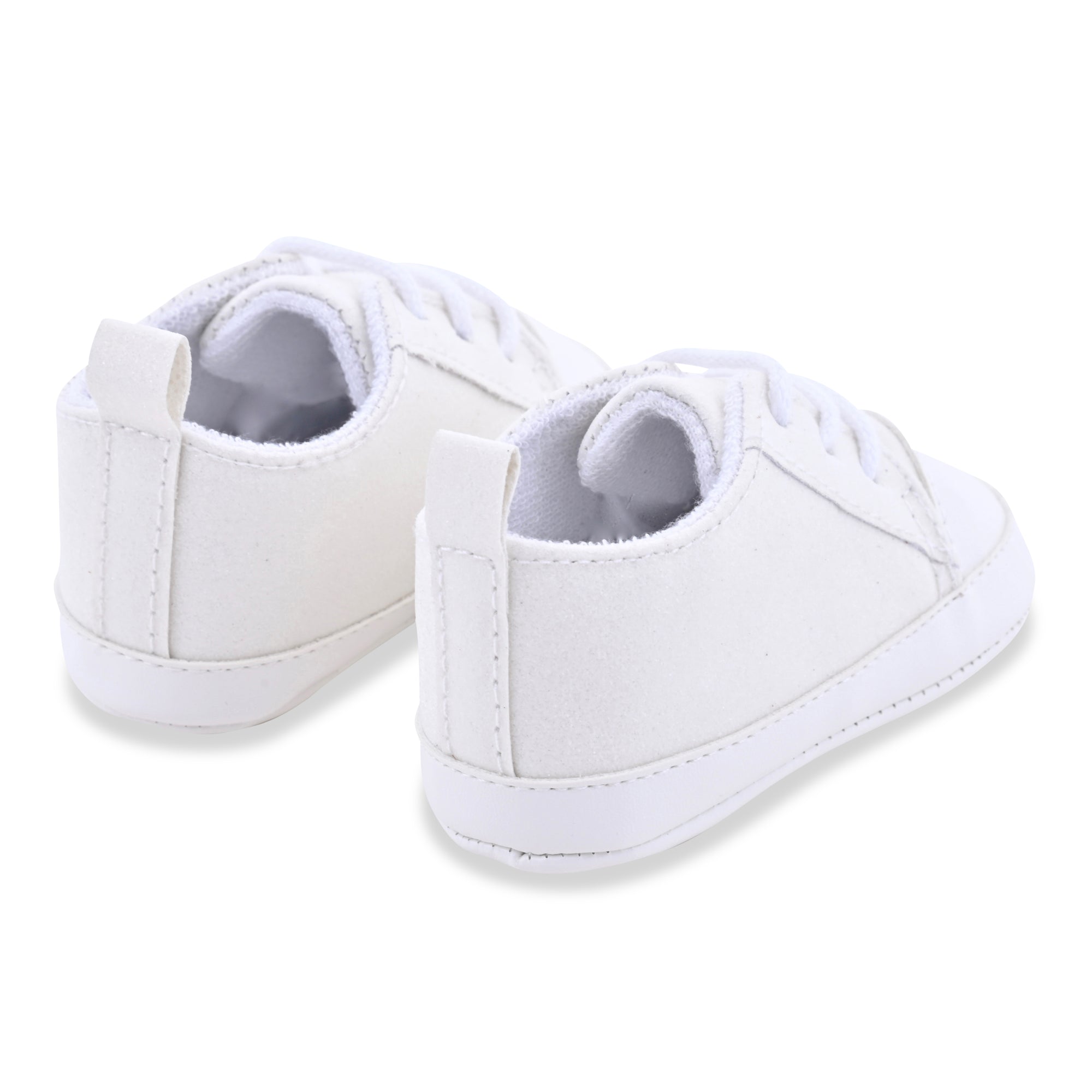 "Heather "   White Sparkle Sneaker