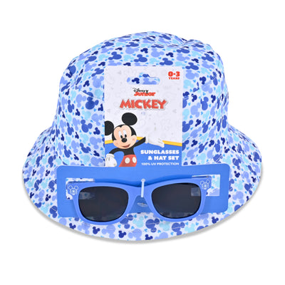 Disney Mickey Mouse Bucket Hat and Sunglasses for Boys – Protective Sunglasses and Hat
