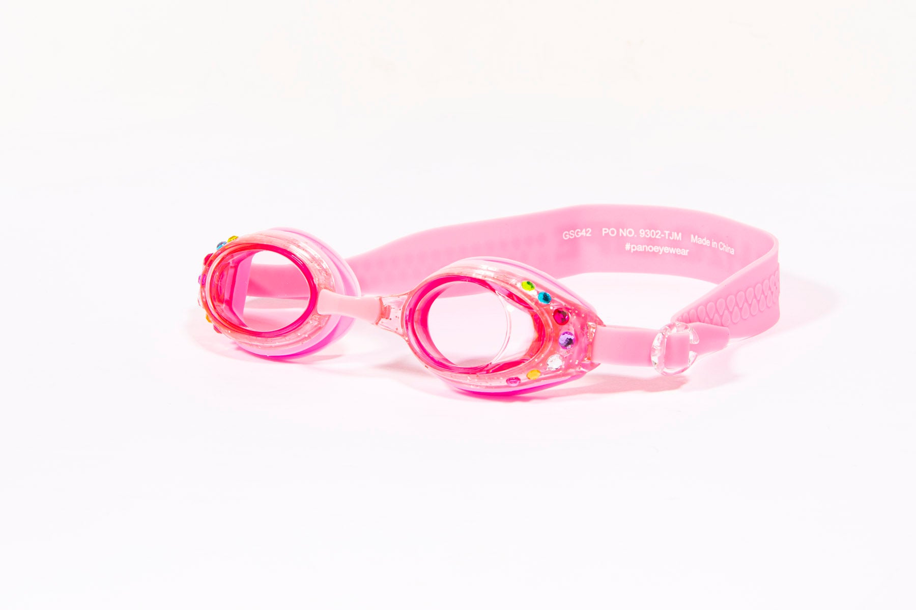"Multicolor Rhinestone" swim goggle