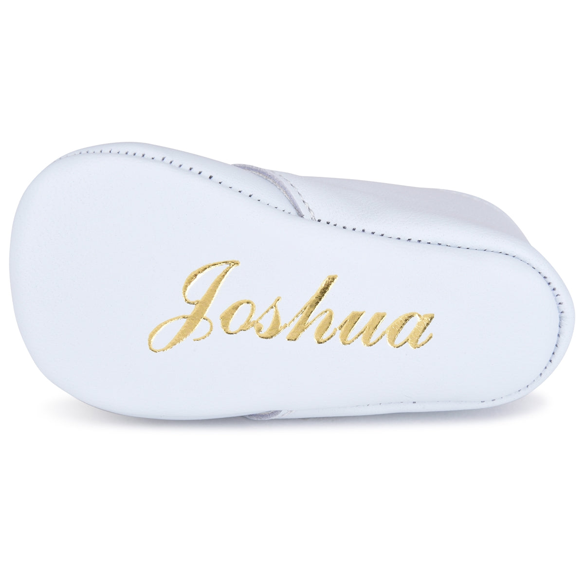 Classic NameDate Lace-Ups (best seller)-White
