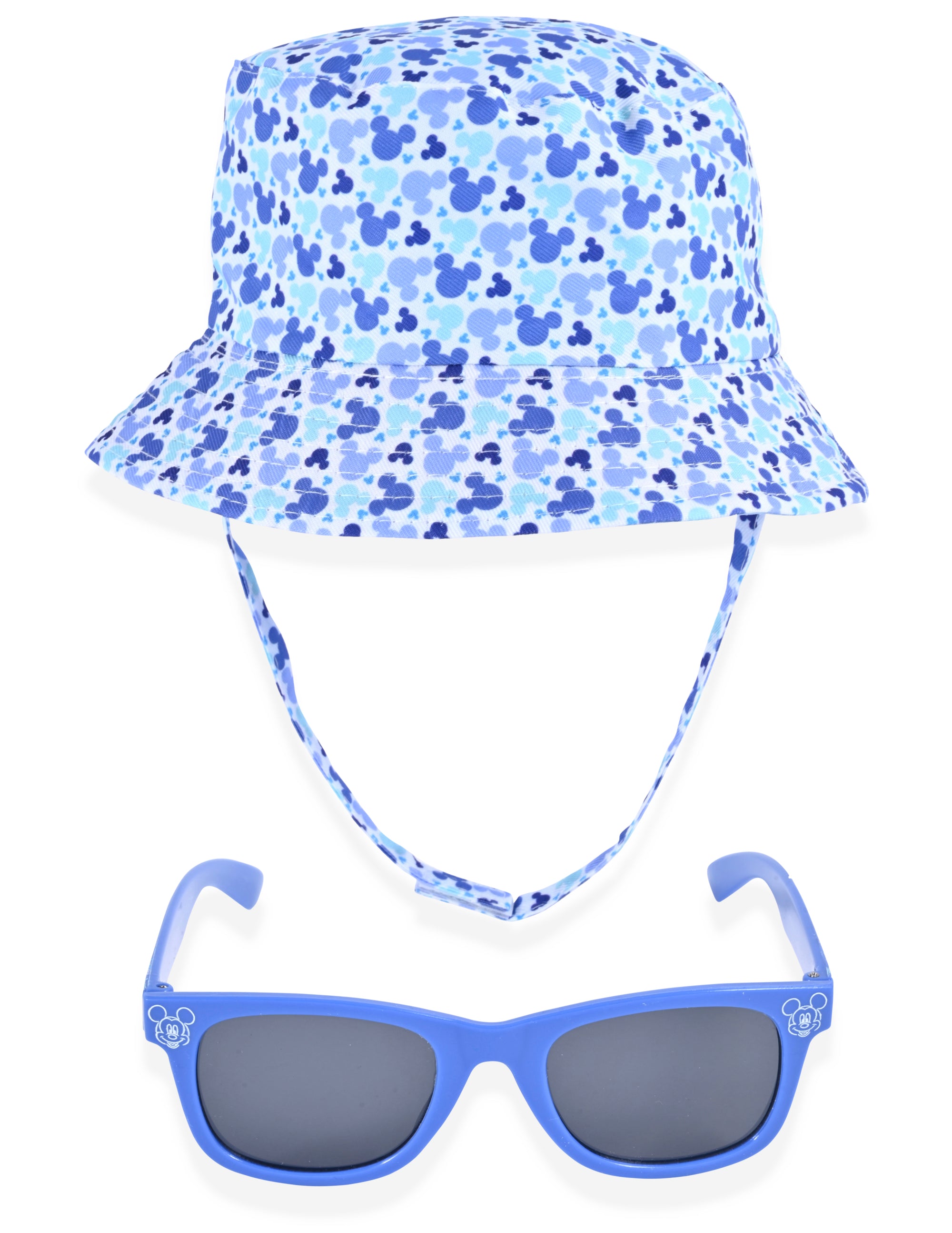 Disney Mickey Mouse Bucket Hat and Sunglasses for Boys – Protective Sunglasses and Hat