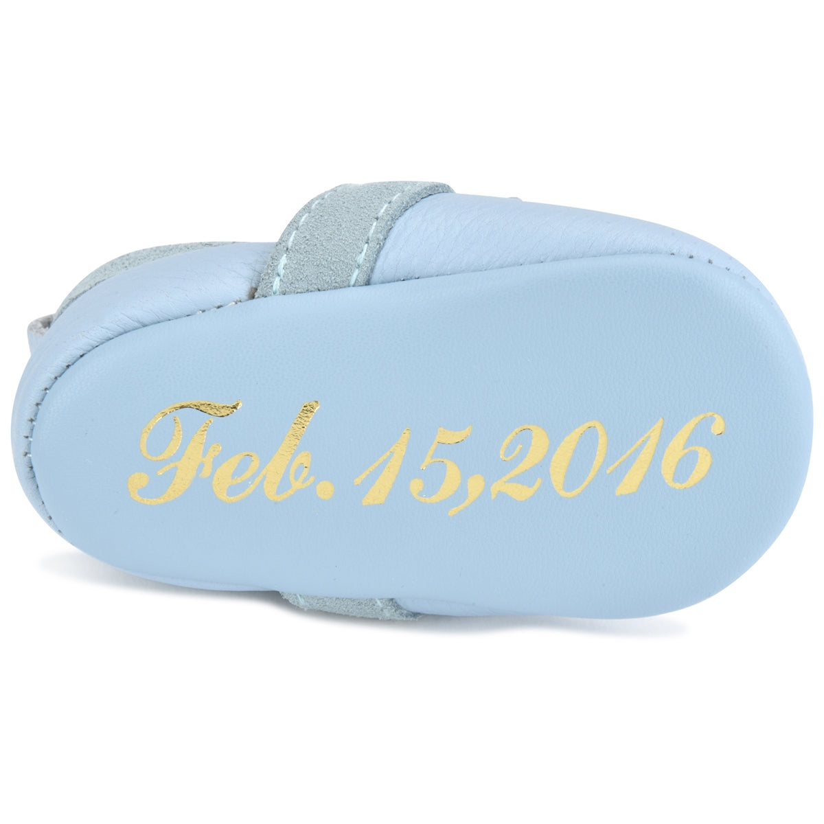 Personalized Leather Anchor Moccasins