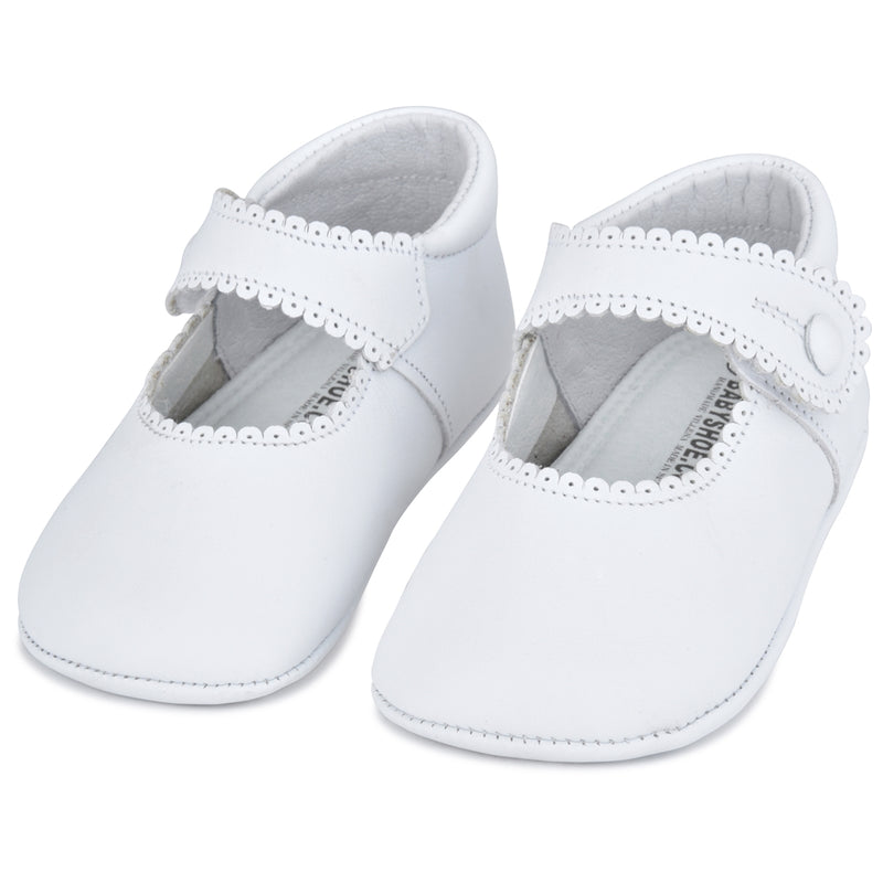 Baby white pram shoes hotsell